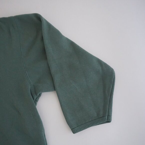 Vintage Venezia Jeans Sage Green Rose Floral Sweatshirt Embroidered Venezia 14 - Picture 3 of 10